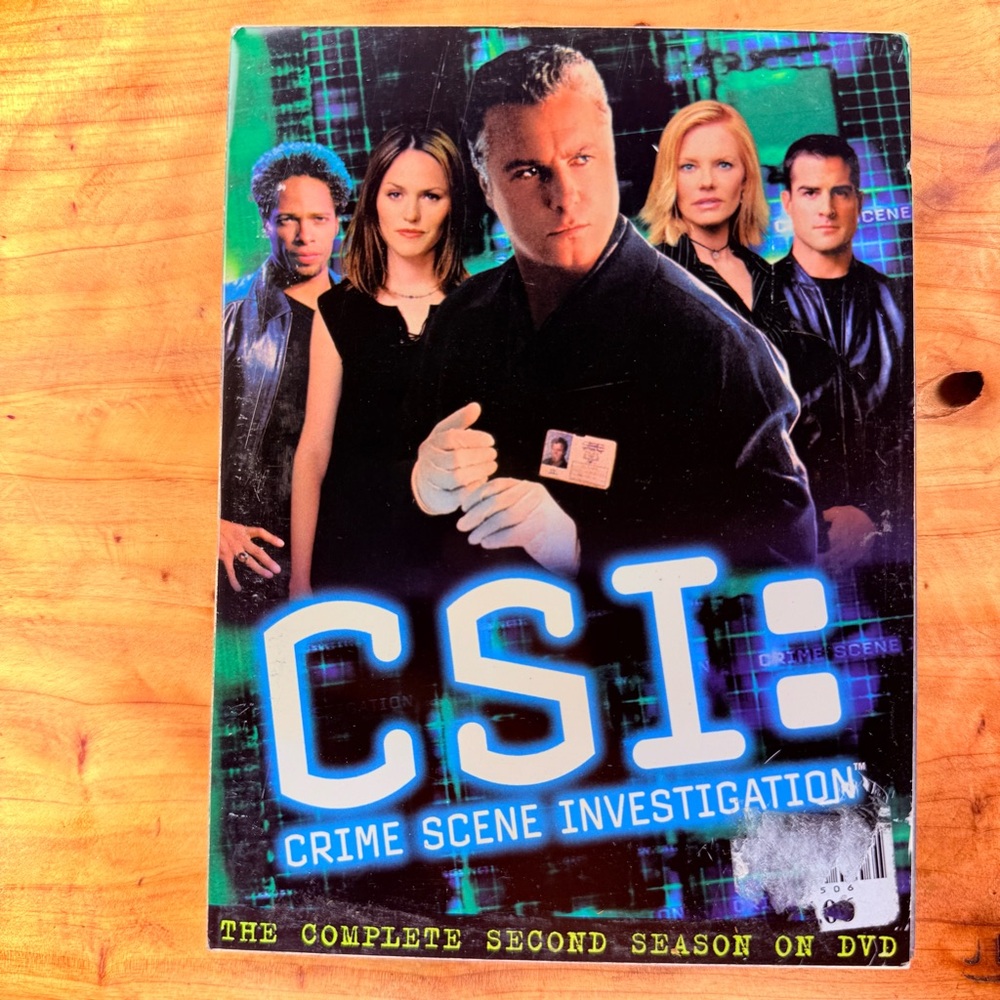 The Original CSI Crime Scene Investigation 2nd Seasons Complete DVD set tv show